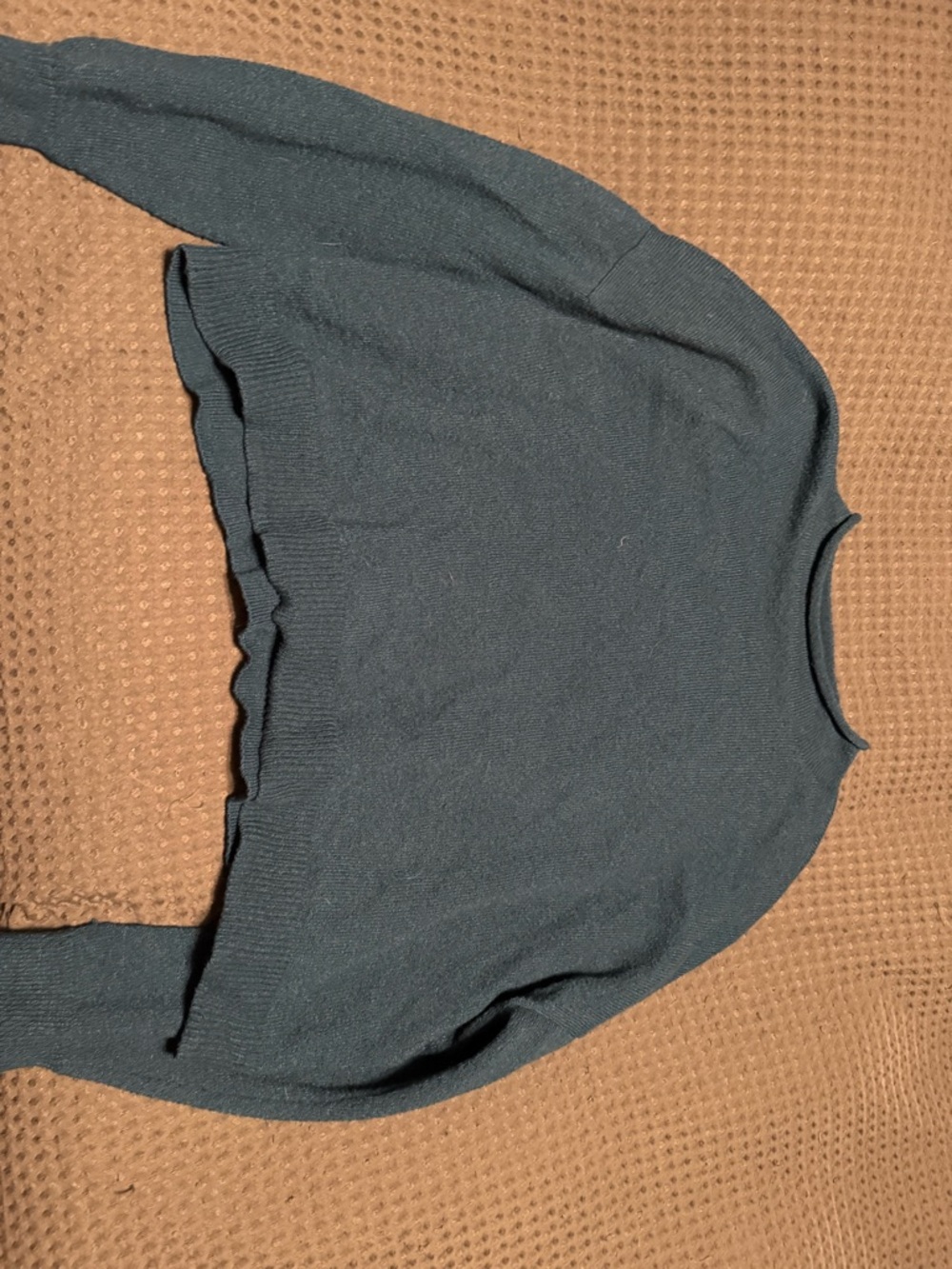 Sonoma Women's Scoop Neck Sweater in Teal